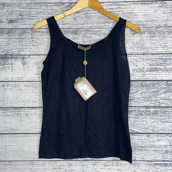 NWT Cruciani Sleeveless Tank Top - Picture 1 of 4